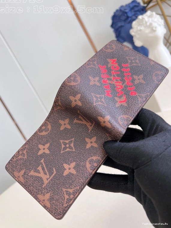 FS CHEAP VUITTON LOUIS WALLET-11.5*9*1.5cm MULTIPLE 0717